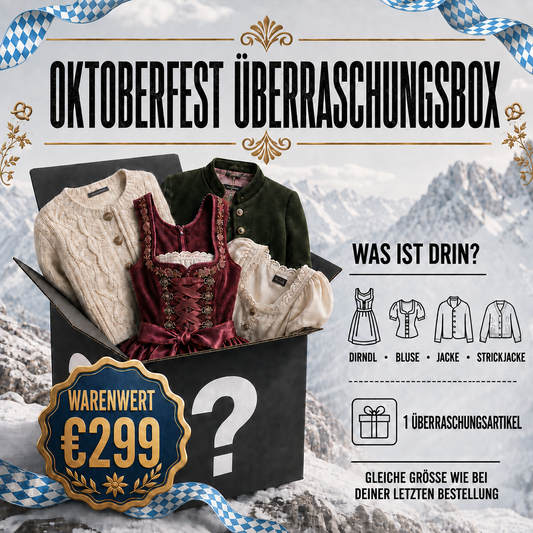Oktoberfest Überraschungsbox – 1 zufälliger Trachtenartikel-Groß