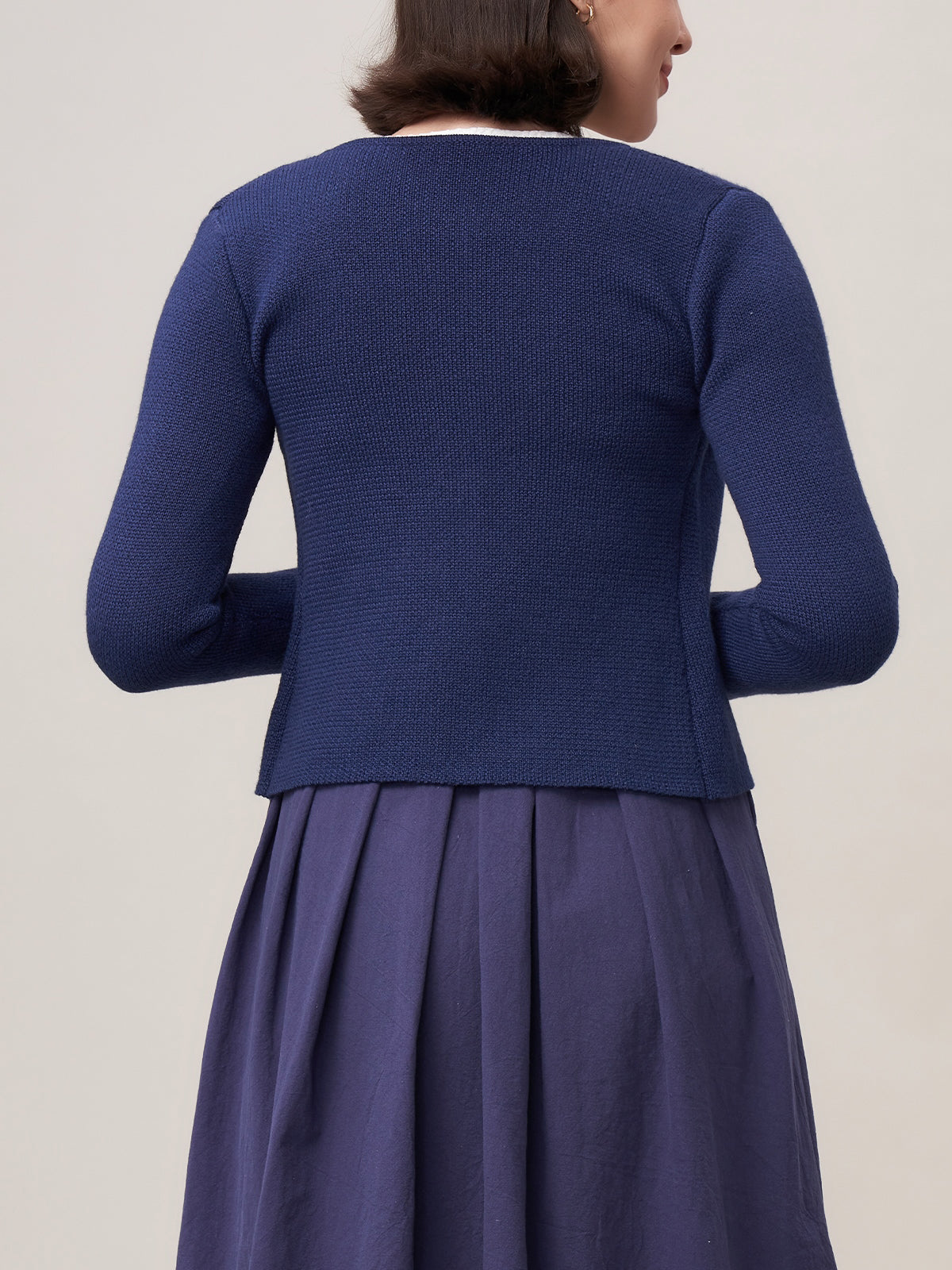 Klassisch: Trachtenstrick Strickjacke Mira Dark