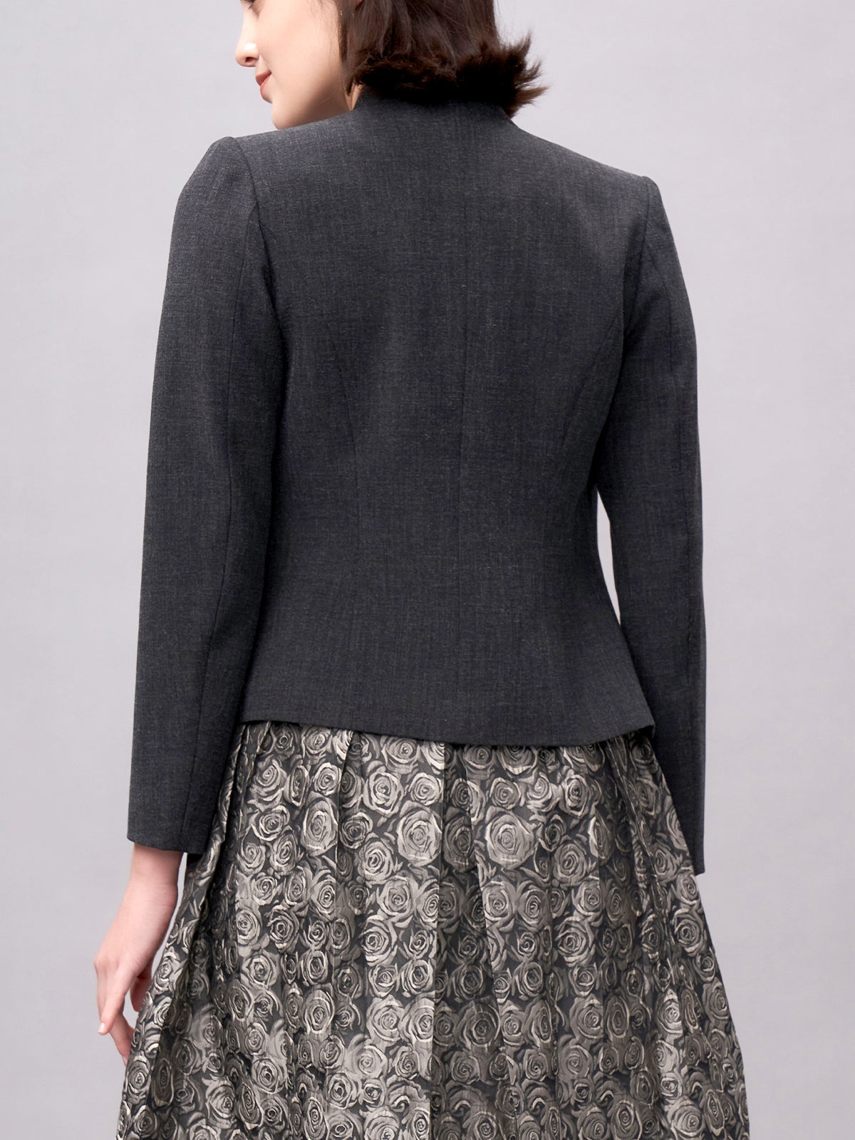 Klassisch: Trachtenjacke Damenjacke Barly – Schwarz