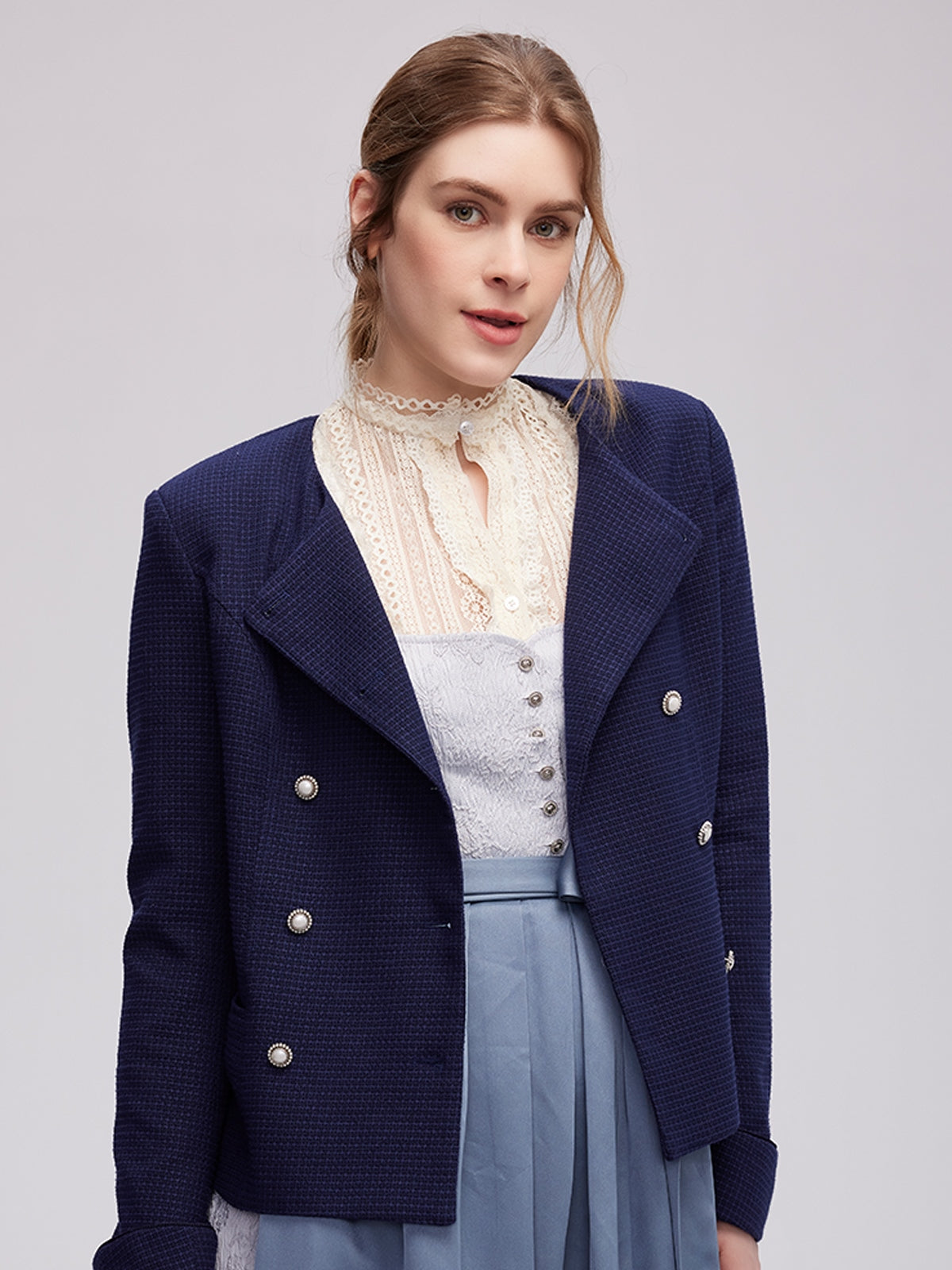 Klassisch: Trachtenjacke Damenjacke Josie – Blau
