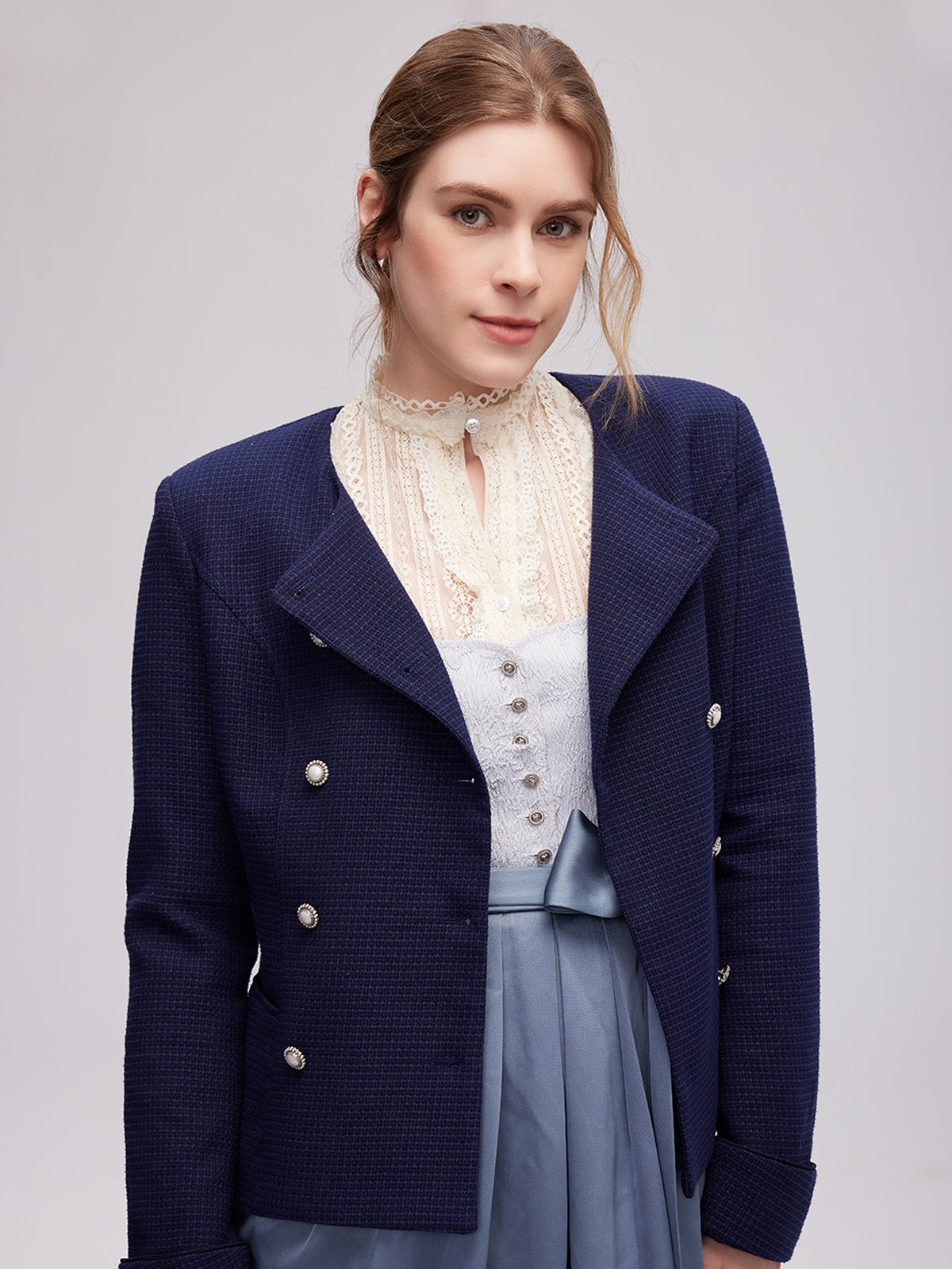 Klassisch: Trachtenjacke Damenjacke Josie – Blau