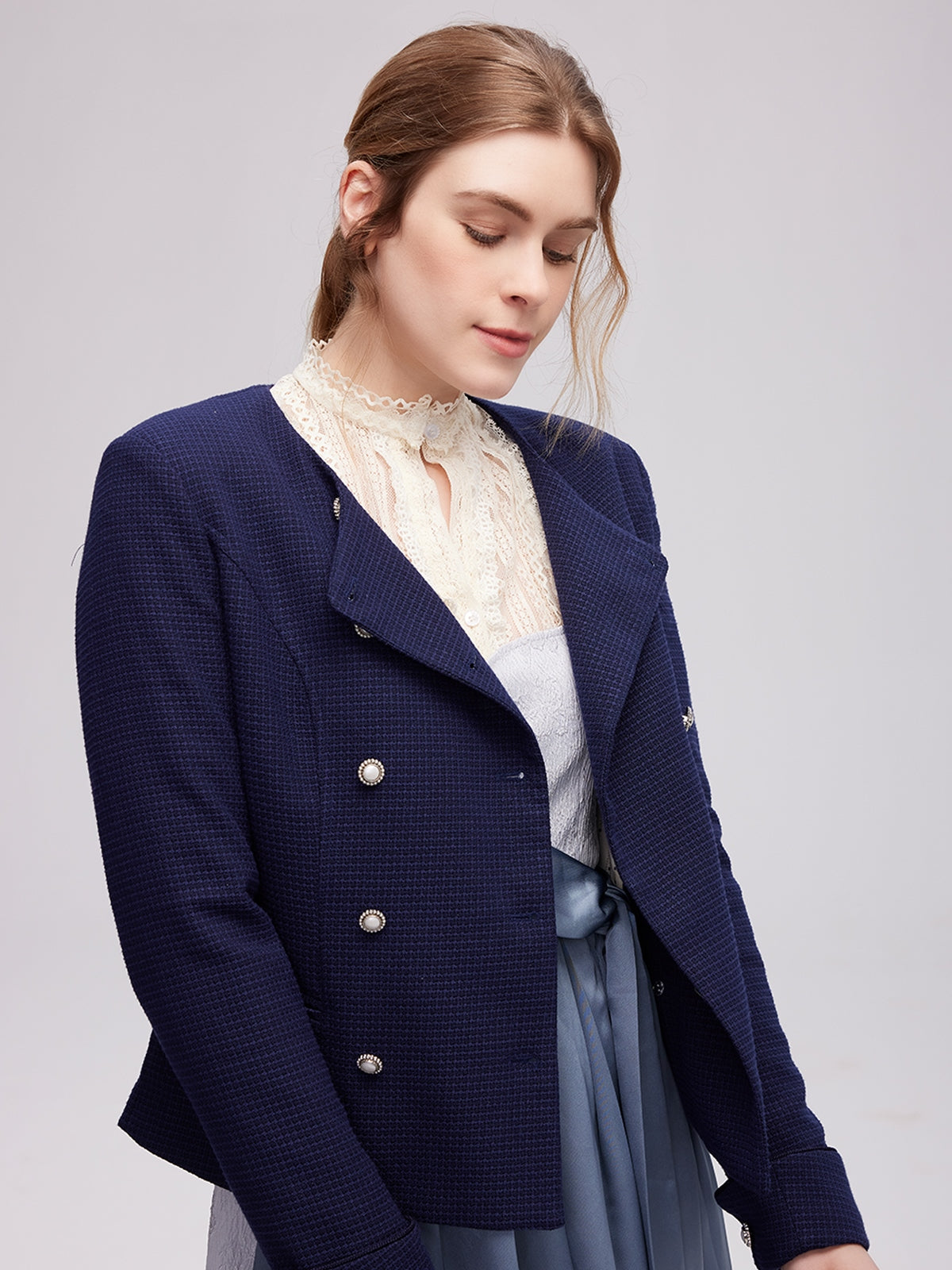Klassisch: Trachtenjacke Damenjacke Josie – Blau