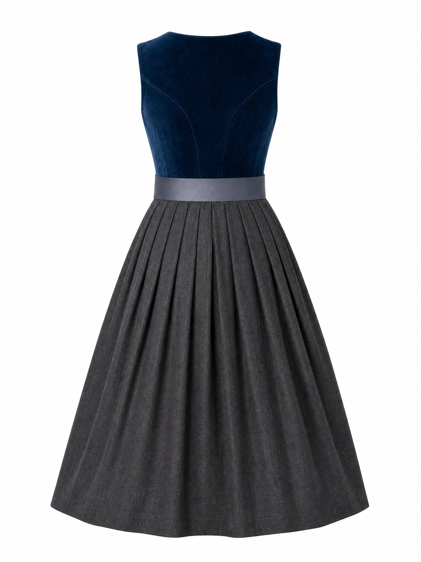 Klassisches Dirndl Nicole – Dunkelpetrol, Herzförmig